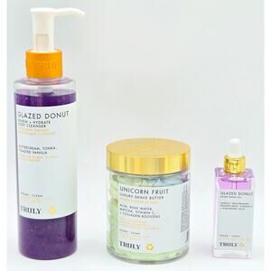 Truly Beauty Glazed Donut Cleanser & Aftershave with Unicorn Fruit Shave Butter